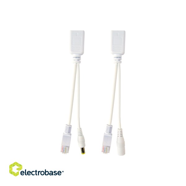 Cablexpert | PP12-POE-0.15M-W | 0.15 m | White | UTP passive PoE adapter kit paveikslėlis 3