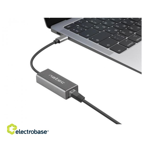 Natec | Ethernet Adapter Network Card | NNC-1925 Cricket USB 3.1 paveikslėlis 4