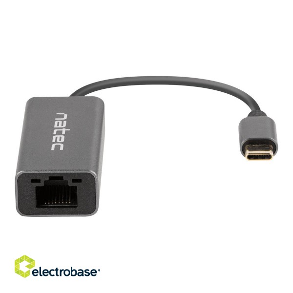 Natec | Ethernet Adapter Network Card | NNC-1925 Cricket USB 3.1 image 2