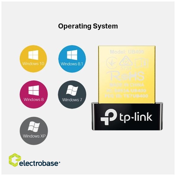 TP-LINK UB400 Bluetooth 4.0 Nano USB Adapter | TP-LINK image 4