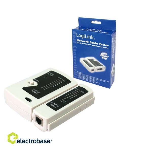 Logilink | Cable tester for RJ11 image 3