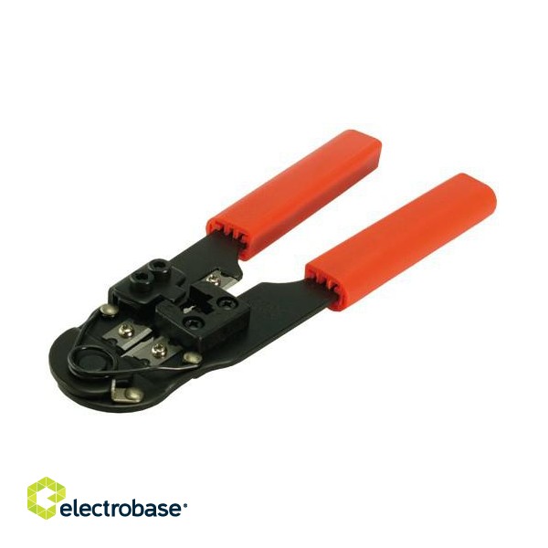Logilink | Crimping tool for RJ45 with cutter metal image 3