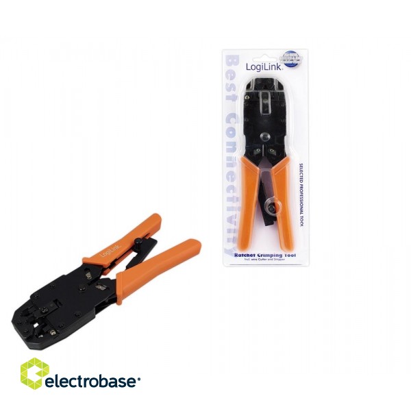 Logilink | Crimping tool universal with cutter and isolater metal image 3