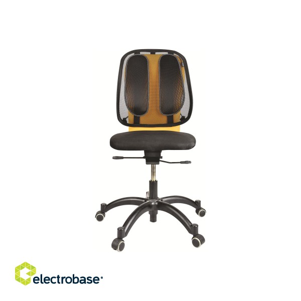 Fellowes | Office Suites mesh back support | Black | Depth 140 mm | Height 512 mm | Mesh textile | Width 439 mm фото 1