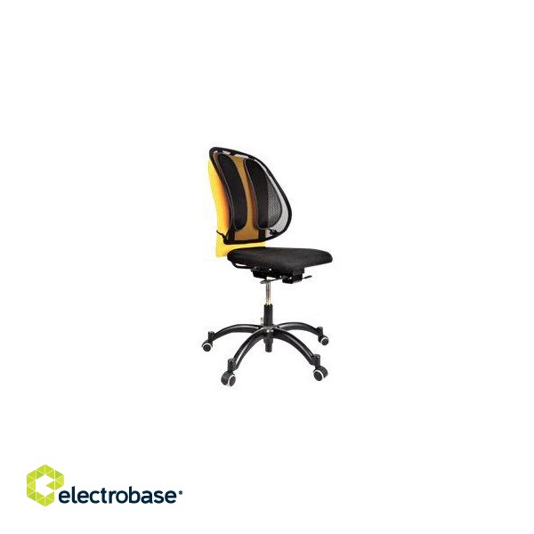 Fellowes | Office Suites mesh back support | Black | Depth 140 mm | Height 512 mm | Mesh textile | Width 439 mm image 2