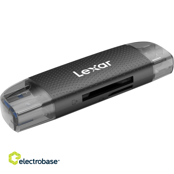 Lexar | Dual-Slot USB-A/C Reader | LRW310U-BNBNG фото 3