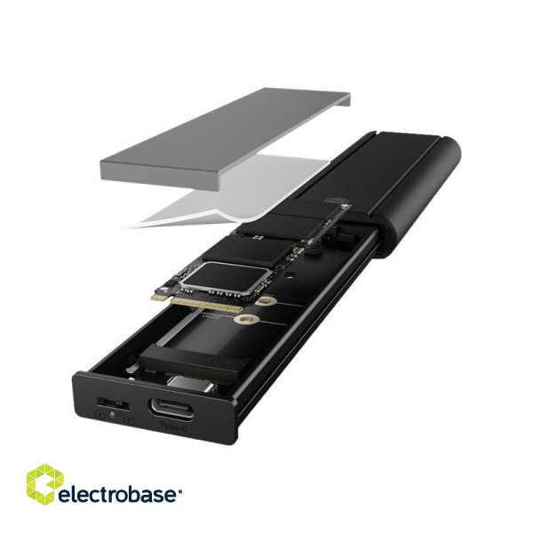 Raidsonic | Icy Box External M.2 NVMe | USB 3.2 Gen 2 Type-C | Storage enclosure фото 6