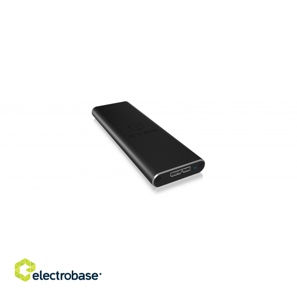 Raidsonic | External USB 3.0 enclosure for M.2 SSD | SATA | USB 3.0 Type-A | Portable Hard Drive Case image 8