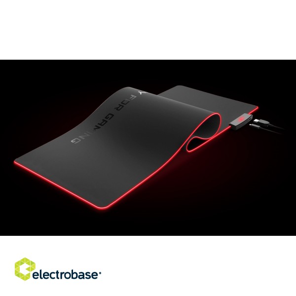 Energy Sistem | ESG P5 RGB | Gaming mouse pad | 800 x 300 x 4 mm | Black image 3
