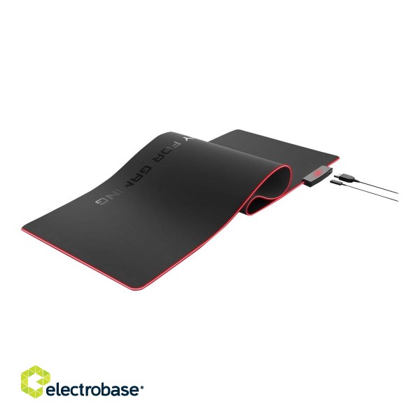 Energy Sistem | ESG P5 RGB | Gaming mouse pad | 800 x 300 x 4 mm | Black image 5