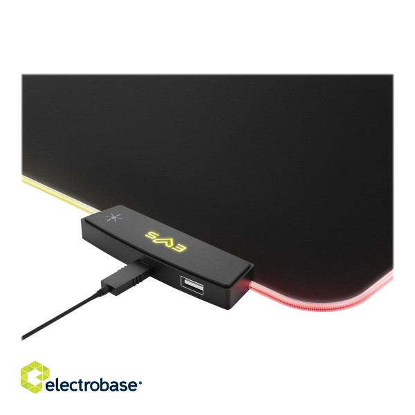 Energy Sistem | ESG P5 RGB | Gaming mouse pad | 800 x 300 x 4 mm | Black image 7