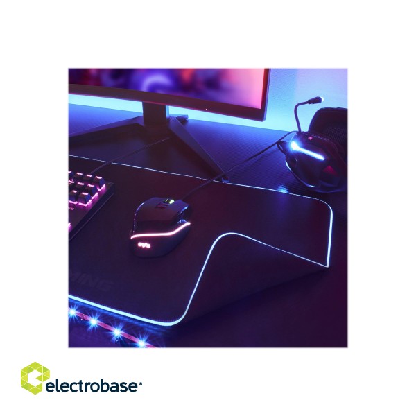 Energy Sistem | ESG P5 RGB | Gaming mouse pad | 800 x 300 x 4 mm | Black image 9