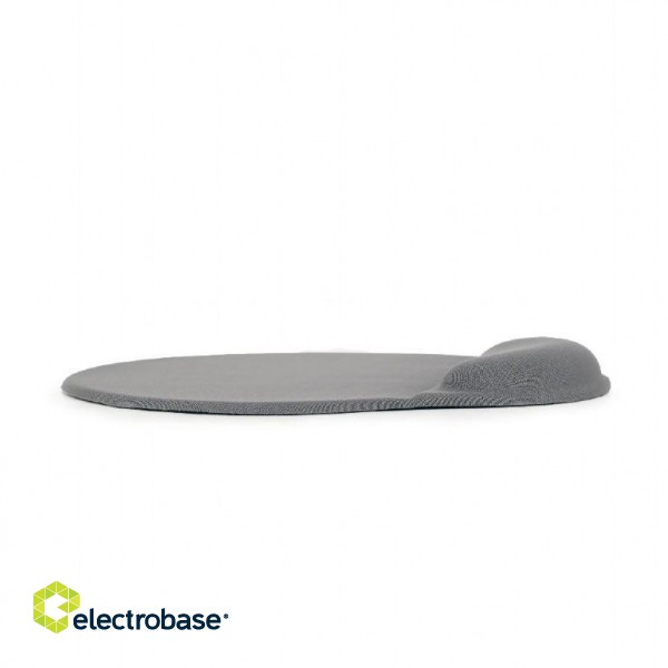 Gembird | MP-GEL-GR Gel mouse pad with wrist support image 3