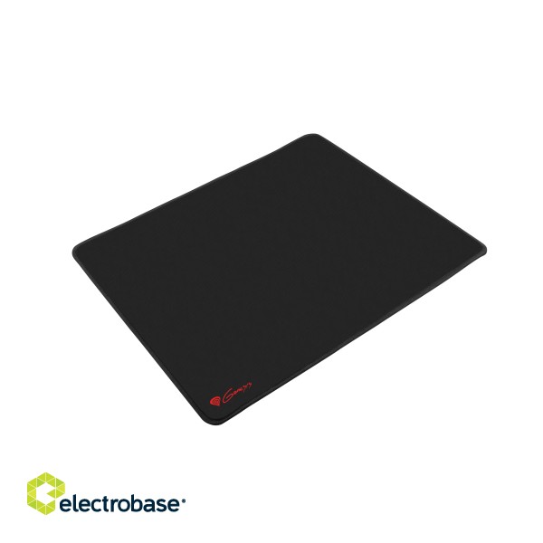 Genesis | Carbon 500 L | Mouse pad | 400 x 2.5 x 330 mm | Black image 1