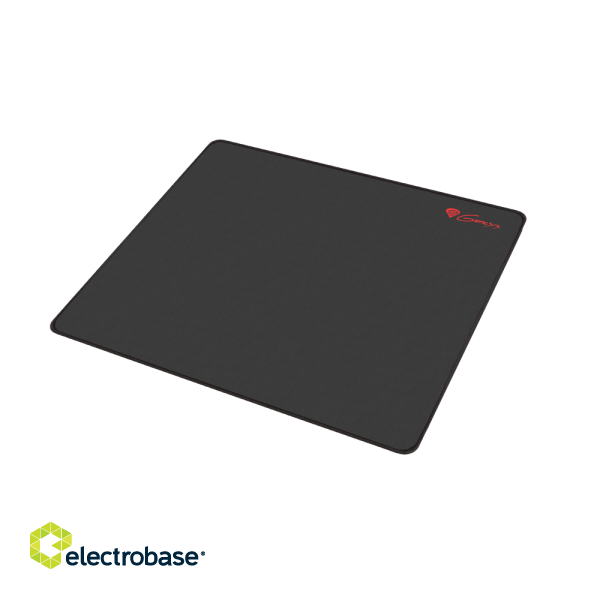 Genesis | Carbon 500 XL Logo | NPG-1346 | Mouse pad | 400 x 500 mm | Black paveikslėlis 1