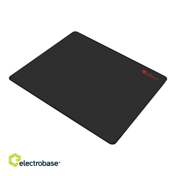 Genesis | Carbon 500 XL Logo | NPG-1346 | Mouse pad | 400 x 500 mm | Black paveikslėlis 2