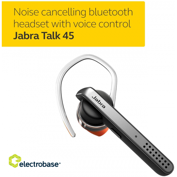 Talk 45 | Hands free device | Noise-canceling | 7.2 g | Silver фото 10