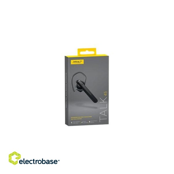 In-ear/Ear-hook | Talk 45 | Hands free device | Noise-canceling | 7.2 g | Black | 57.4 cm | 24.2 cm | Volume control | 15.4 cm image 8