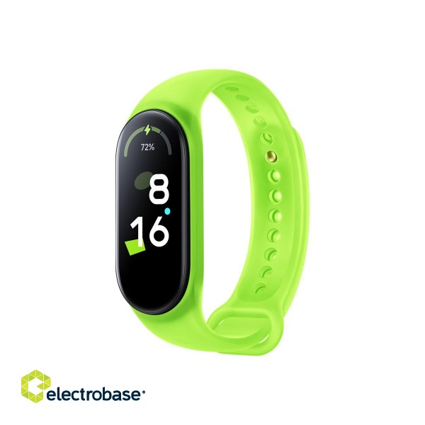 Xiaomi | Smart Band 7 Strap | Neon Green | Strap material: TPU | Total length: 255mm фото 2