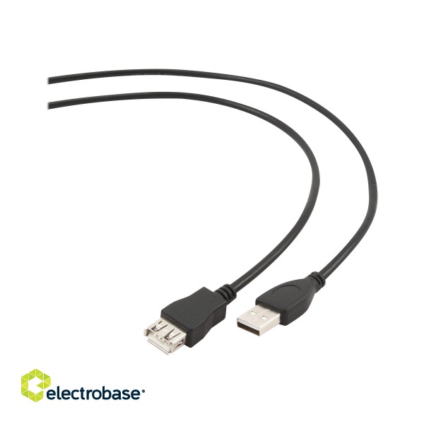 USB 2.0 A-plug A-socket 3m cable | Cablexpert image 3