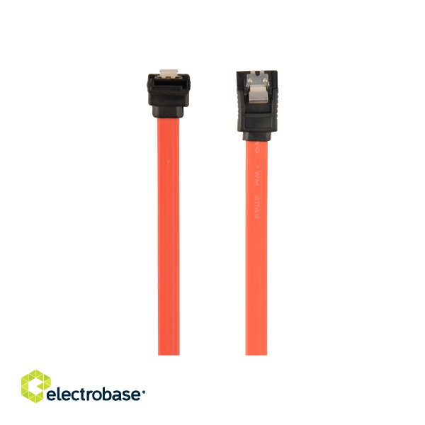 Cablexpert | Serial ATA III 50cm data cable with 90 degree bent connector image 5