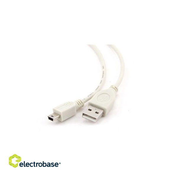 Cablexpert | CC-USB2-AM5P-3 | USB-A to USB-B USB A | Mini-USB B image 1