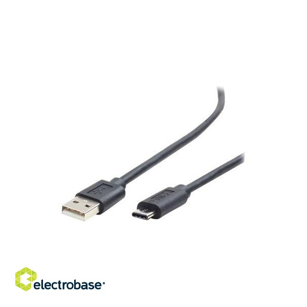 Cablexpert CCP-USB2-AMCM-1M USB 2.0 AM to Type-C cable (AM/CM) image 4