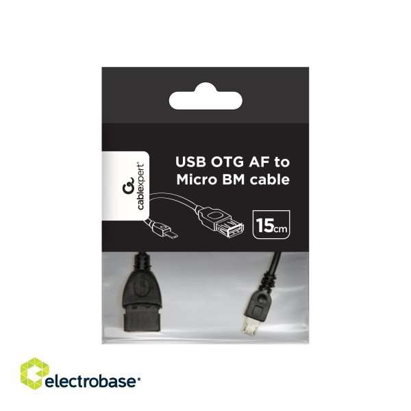 Cablexpert USB OTG AF to Micro BM cable image 4