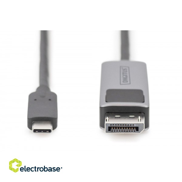 Digitus | DB-300334-020-S | USB-C to DP USB-C | Display Port фото 3