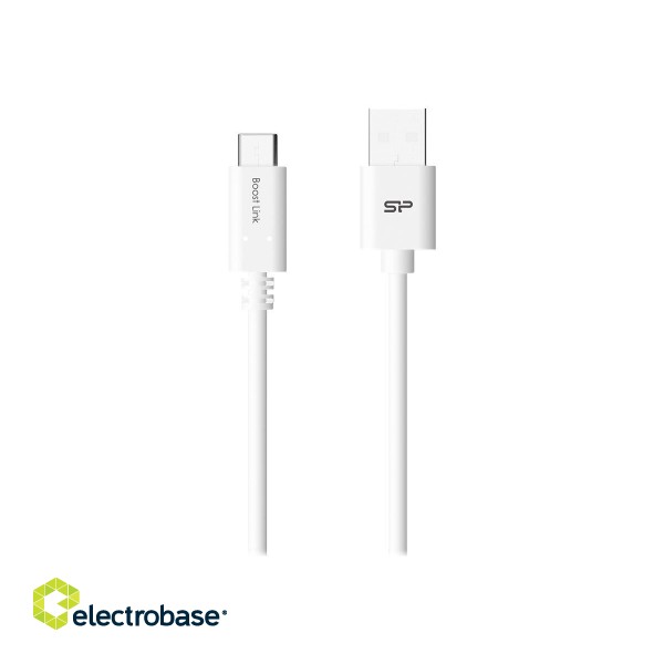 Silicon Power | USB A to Micro USB-C cable | LK10AC | USB-C to USB-A image 2