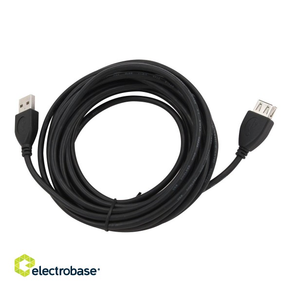 USB 2.0 extension cable A plug/A socket 15ft cable  image 5