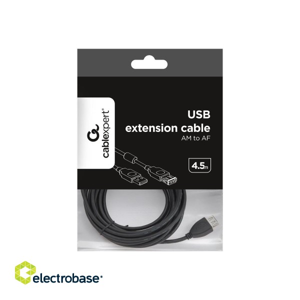 USB 2.0 extension cable A plug/A socket 15ft cable  image 6