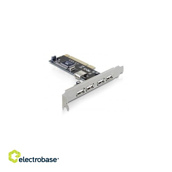 Logilink | 4+1-port USB 2.0 | PCI image 1