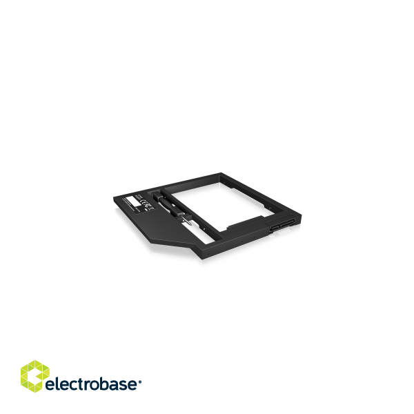 Raidsonic | Adapter for a 2.5'' HDD/SSD in notebook DVD bay | ICY BOX IB-AC649 | 1x mini SATA III image 3