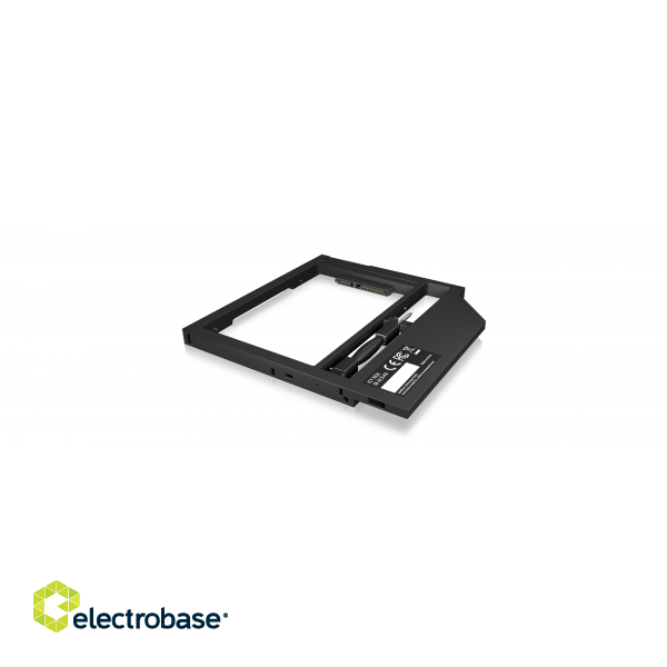 Raidsonic | Adapter for a 2.5'' HDD/SSD in notebook DVD bay | ICY BOX IB-AC649 | 1x mini SATA III фото 4