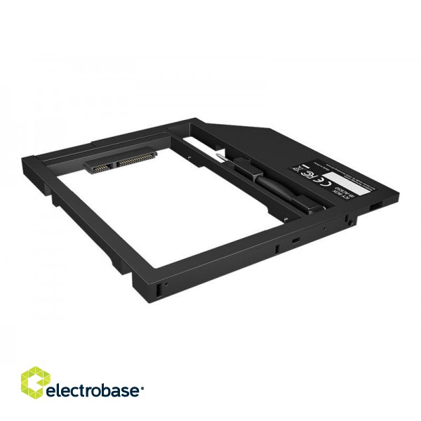 Raidsonic | Adapter for a 2.5'' HDD/SSD in notebook DVD bay | ICY BOX IB-AC649 | 1x mini SATA III image 2