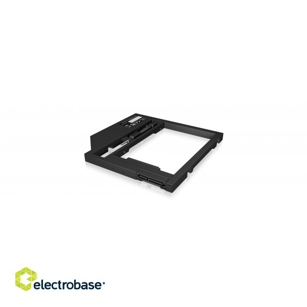 Raidsonic | Adapter for a 2.5'' HDD/SSD in notebook DVD bay | ICY BOX IB-AC649 | 1x mini SATA III image 5