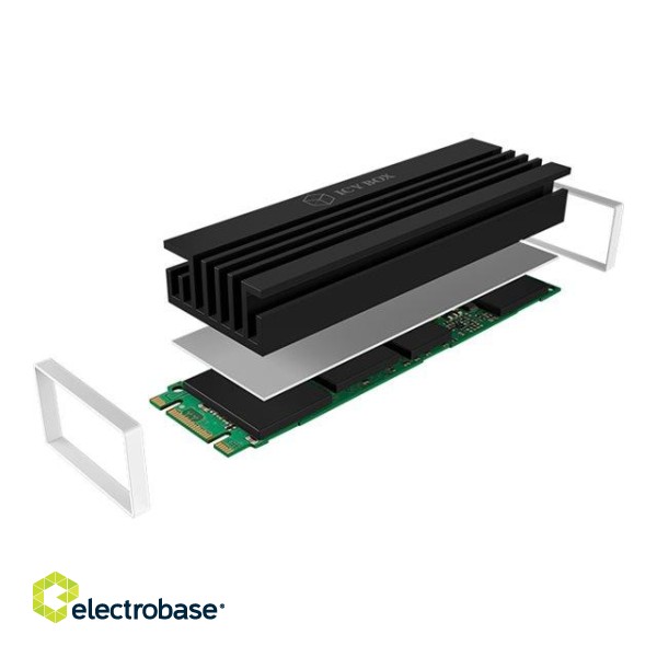 Raidsonic | Heat sink for M.2 SSD | ICY BOX   IB-M2HS-70 image 7