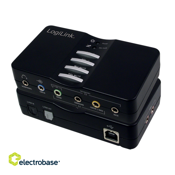 Logilink | USB sound box 7.1 8-channel | UA0099 image 2