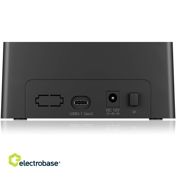 Raidsonic | Icy Box | IB-1121-C31 DockingStation for 1x HDD/SSD with USB 3.1 (Gen 2) Type-C image 9