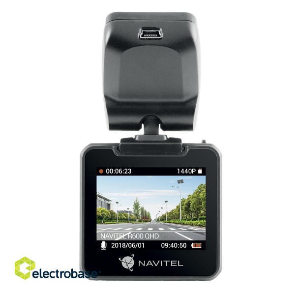 Navitel | R600 QUAD HD | Audio recorder | Built-in display | Movement detection technology | Mini USB image 7