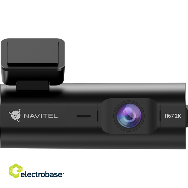 Navitel | Dashcam with Wi-Fi | R67 2K | TFT display 0.96''; 80x160 | Maps included image 1