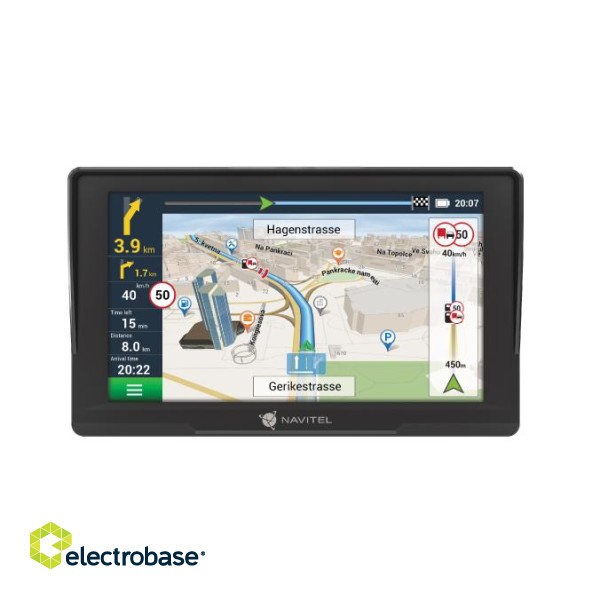 Navitel | GPS Navigator | E777 TRUCK | 800 × 480 | GPS (satellite) | Maps included image 1