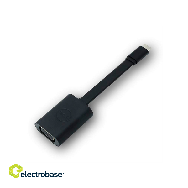 Adapter Connector Dongle USB Type C to VGA | Dell | Adapter USB-C to VGA | USB-C | VGA paveikslėlis 3