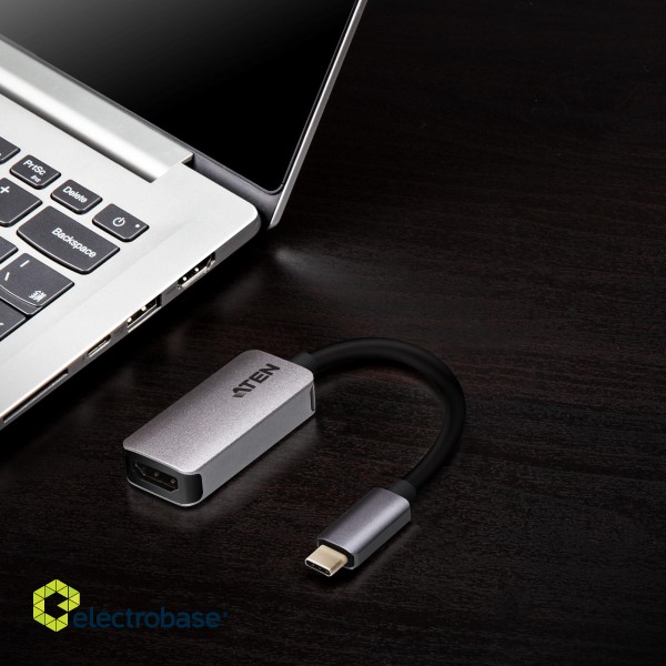 Aten | HDMI Female | USB-C Male | USB-C to HDMI 4K Adapter image 5