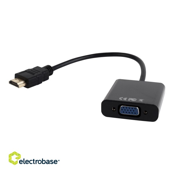 Cablexpert | HDMI to VGA and audio adapter cable image 2