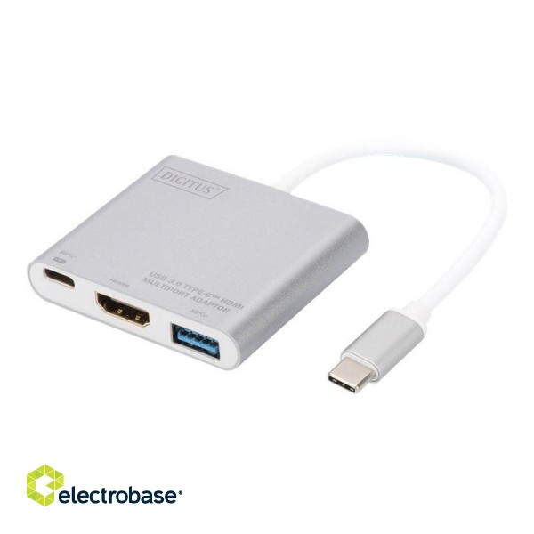 Digitus | USB Type-C HDMI Multiport Adapter | DA-70838-1 | 0.20 m | USB Type-C image 2