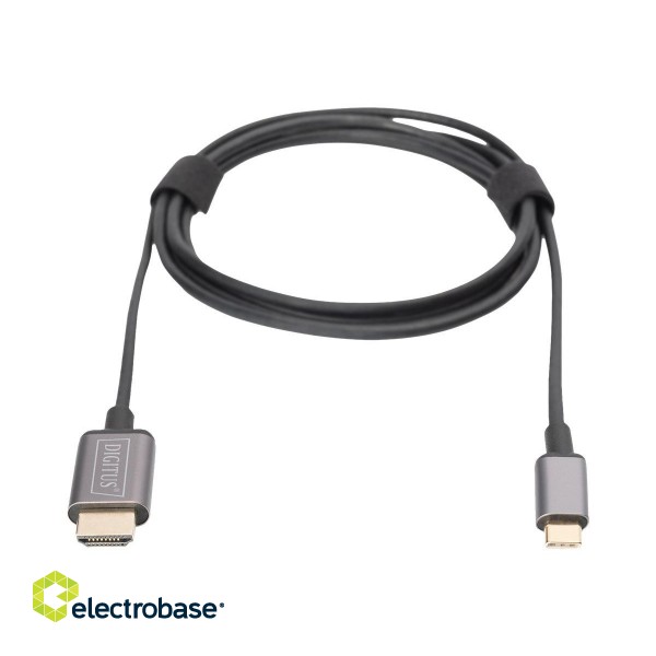 Digitus | USB Type-C to HDMI Adapter | DA-70821 | 1.8 m | Black | USB Type-C image 4