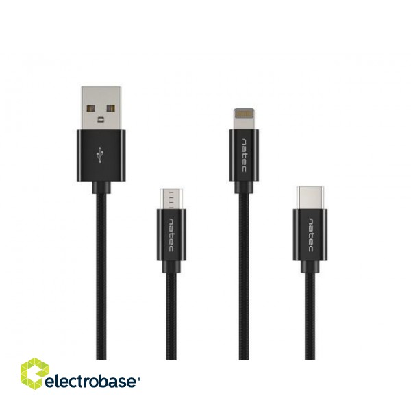 Natec | NKA-1202 | USB-A to Micro USB image 1