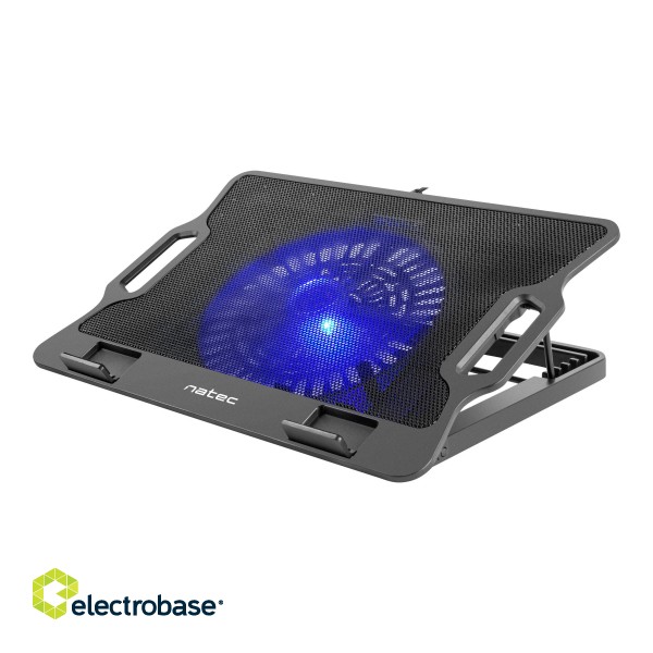 Natec | Laptop cooling pad | DIPPER | Black | 267 x 377 x 33 mm | 710 g image 4